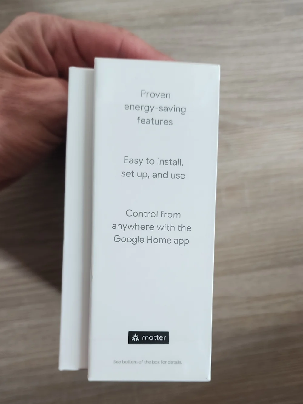 Google Nest Thermostat - Fog